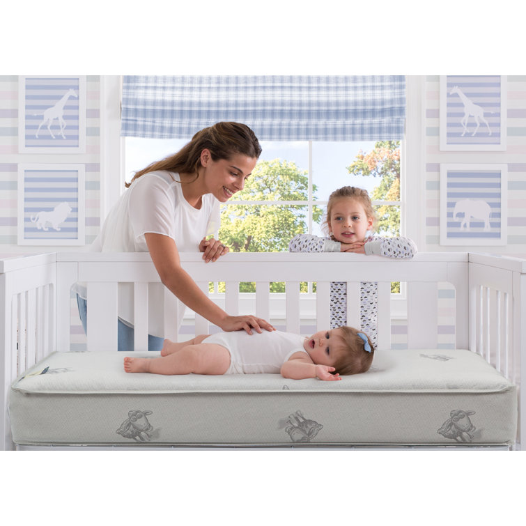 Serta perfect start crib and sales toddler mattress